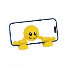 Cartoon Smiley Face Rotating Thumb Phone Stand